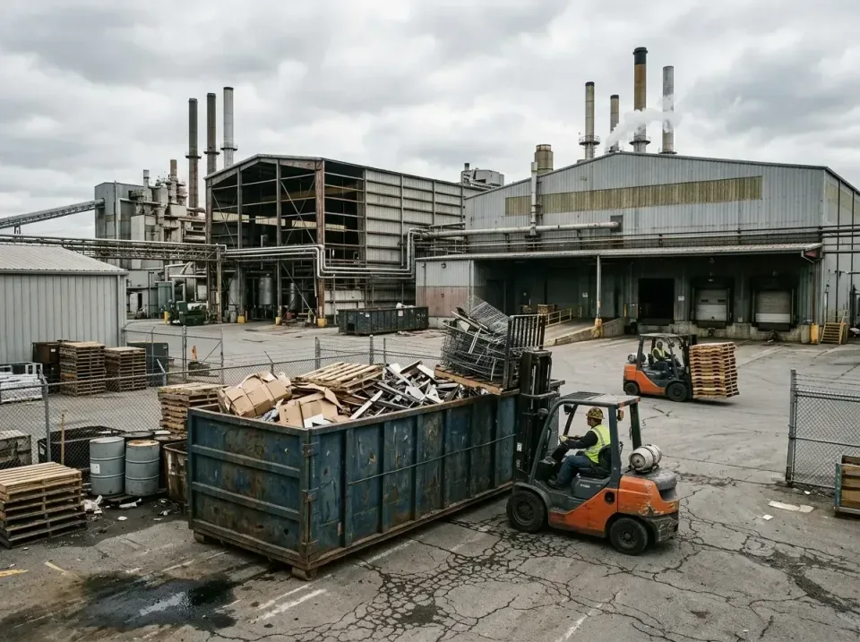 industrial-factory-scrap-conta-003 — frequently asked questions, Cheap Roll-off Dumpster Rentals in Florissant, MO